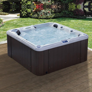 Piscina SPA in acrilico per giardino di villa, vasca idromassaggio esterna, bagno per 5 persone, certificata CE - Product Image 3