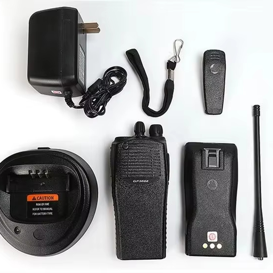 Wholesale Original  GP3688 Walkie Talkie, EP450 CP200 GP140,IP65 Waterproof Handheld 50KM Long Range TWO Way Radio IPX7