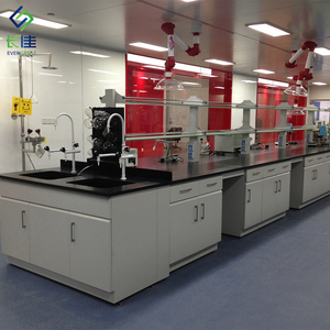 Y Tế Phòng Thí Nghiệm Đồ Nội Thất Đảo Bảng Điện Tử Sinh Học Phòng Thí Nghiệm Bàn Làm Việc Băng Ghế Dự Bị Với Bồn Rửa - Product Image 3