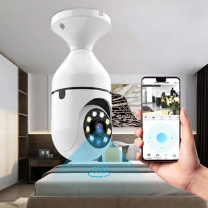 Cámara IP Inalámbrica WiFi Panorámica de 360 Grados, Visión Nocturna, Seguridad CCTV, Bombilla Interior, Mini Sensor CMOS para Hogar, Bebés y Mascotas - Product Image 4