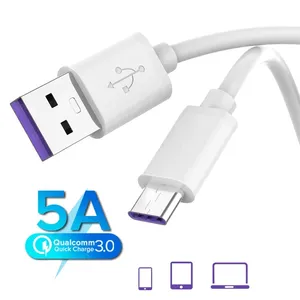 Kabel USB Tipe c harga pabrik pengiriman gratis sampel kabel pengisi daya untuk ponsel kabel usb pengisian cepat 8pin