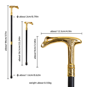 Bastón de Metal Medieval con Diseño de Ángel, Bastón de Alta Gama para Caballero, Antideslizante, Varita Mágica para Escape Room, Juego de Rol - Product Image 6