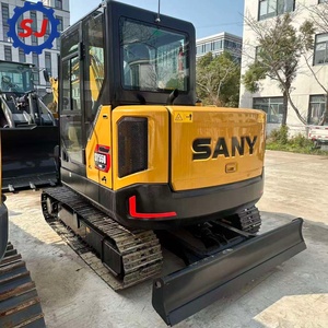 Miniexcavadora SANY SY55U Usada |   Excavadora de cadenas de 5.5 toneladas |   Excavadora Kubota Zero Tail en Venta - Product Image 6