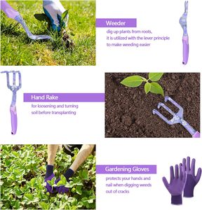 Strumenti da giardinaggio fai da te Pink per potare <span class=keywords><strong>Set</strong></span> di attrezzi da giardino borsa a secchiello per piantare vaso di fiori <span class=keywords><strong>Set</strong></span> di attrezzi da giardino - Product Image 6