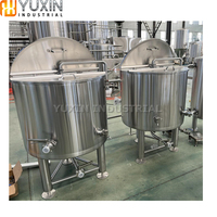Réservoir carré/cylindrique de fermenteur de boisson de Kombucha de vin de dessus ouvert d'acier inoxydable