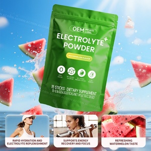 ACORN OEM Bebida Electrolítica Sin Azúcar para Hidratación y Energía, Sabor Sandía, Polvo Electrolítico, 15 Sobres - Product Image 4