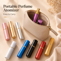 Flacon pulvérisateur vide rechargeable de 10 ml pour parfum, avec logo personnalisé, format voyage, pour soins de la peau et sérum facial (ODM/OEM)
