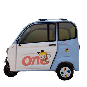 Supplier good price EEC Aaproval new arrival 3 wheel enclosed mini electric tricycle passenger for selling