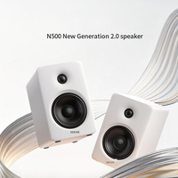 Edifier N500 pour haut-parleur, volume élevé, haute fidélité, 2.0 canaux, alimentation secteur, modèle compact pour ordinateur de bureau, utilisation domestique, nouveauté 2025