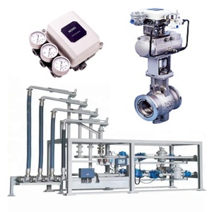วาล์วบอลแบบแบ่งส่วนชนิดโคเซนตริก KOSO รุ่น 210C/220C/230C, ตัวกระตุ้น 6300RB, ตัวควบคุมตำแหน่ง EP801 และตัวกรองอากาศ PRF310 - Product Image 3