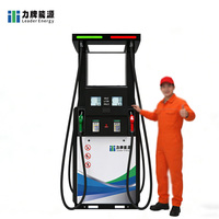 Distributeur de carburant série 56L Leader Energy, le plus vendu et économique / Pompe de distribution de carburant de haute qualité pour station-service avec bande LED