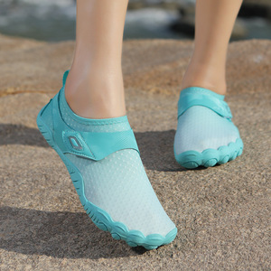 Chaussures d'eau unisexes, dessus en maille, semelle extérieure en caoutchouc, respirantes, séchage rapide, plage, natation, randonnée, sport de plein air, chaussures de sport d'été - Product Image 2