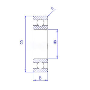 Venta caliente serie 6300 rodamiento Ko yo de una sola fila 6301 6302 6303 6304 6305 C3 6306 6307 6308 rodamiento Ko yo rodamiento - Product Image 5