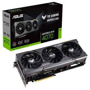 Tarjeta Gráfica Usada <span class=keywords><strong>ASUS</strong></span> <span class=keywords><strong>TUF</strong></span> Gaming GeForce <span class=keywords><strong>RTX</strong></span> <span class=keywords><strong>4070</strong></span> de 12GB GDDR6X OC con Soporte para Memoria de 12GB GDDR6X de 192 Bits y Overclocking - Product Image 1