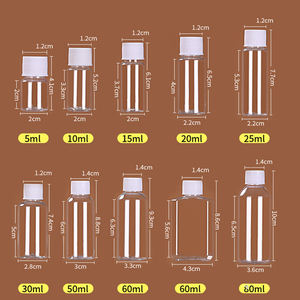 ขวดพลาสติกใสทรงกลม PET ความจุต่างๆ ตามสั่ง พร้อมฝาสีขาว - Product Image 4
