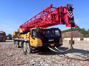 Grue mobile d'occasion Zoomlion 80 tonnes à flèche télescopique, moteur Weichai, pompe hydraulique Hengli, moteur, boîte de vitesses Kato, modèle 2020, 60m - Product Image 3