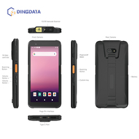 Computadora Industrial Portátil Dingdata E60H de 6 Pulgadas con Android 11, Procesador MTK, 64 GB de Almacenamiento, WiFi, NFC y Escaneo de Códigos de Barras 2D