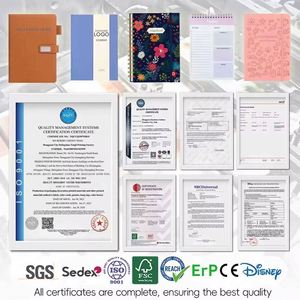 Custom Eco-friendly Luxury A5 UV Printed Promotional Novelty Gifts <b>Notebook</b> <b>Set</b> Journal with Pen for Business Back to School - Product Image 5