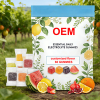Bonbons électrolytiques avec 6 électrolytes essentiels, vitamines et magnésium pour l'hydratation sportive – Bonbons électrolytiques électroniques