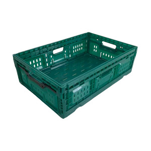 Caja Plegable de Plástico ZEKOO con Capacidad de Carga de 35 kg, Cesta de Almacenamiento y Transporte para Empaquetado General - Product Image 1