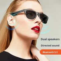 Lunettes Intelligentes F06 en Stock Fabricant – Protection UV Élevée, Cadre en Nylon Étanche, Faible Consommation d'Énergie, Matériel VR