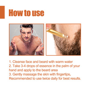 Crème de croissance de <span class=keywords><strong>barbe</strong></span> <span class=keywords><strong>pour</strong></span> hommes OEM biologique 100% à base de plantes, parfum de thé, épaississante, hydratante, soin de <span class=keywords><strong>la</strong></span> <span class=keywords><strong>barbe</strong></span> <span class=keywords><strong>pour</strong></span> adultes - Product Image 6