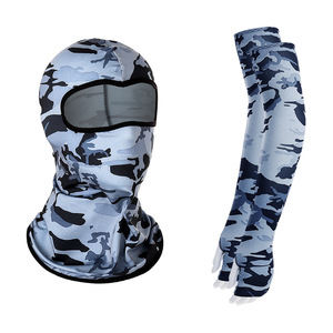Masque de cyclisme unisexe en soie glacée pour les doigts, respirant, à séchage rapide, anti-UV, haute élasticité, pour activités de plein air - Product Image 6