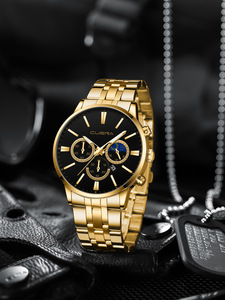 <span class=keywords><strong>Cuena</strong></span> 6023 affaires étanche homme classique luxe Style montre-bracelet mode Quartz mouvement hommes horloge Simple cadran Design montre - Product Image 4