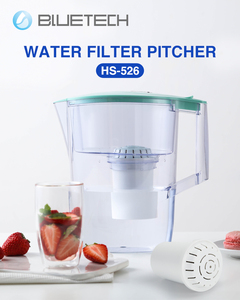 Carafe filtrante à eau alcaline personnalisée OEM/ODM avec logo, 2,4 L, approvisionnement direct usine, purificateur d'eau personnalisé - Product Image 2
