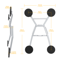 Dudukan Magnetik Starlink Gen 3 |   Braket Atap Aluminium Tugas Berat 520lbs