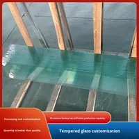 Kaca Tempered Ultra-jernih Kelas Atas CD4454 Produsen China Pemrosesan Mendalam Sablon Laminasi Berlapis Anti-kabut
