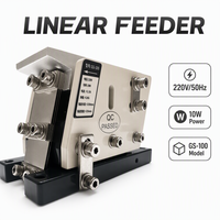 ZH140 Linearer Vibrationsförderer mit Motorkern 1 Jahr Garantie 1 kW Leistung 220V für 500mm Gleislänge