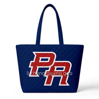 Sac de shopping pour femme avec motif personnalisé de Porto Rico, sac fourre-tout matelassé à bandoulière, sac de voyage en plein air, vente chaude