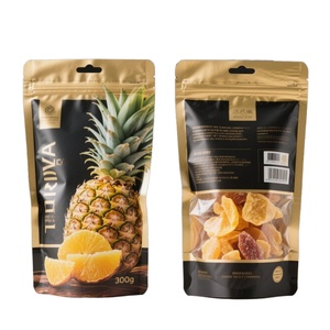Bolsa de Mylar con Cierre Zip de Aluminio para Frutas Secas, Impresión Digital Personalizada, Embalaje de Plástico Laminado, Bolsa con Cierre Vertical - Product Image 1