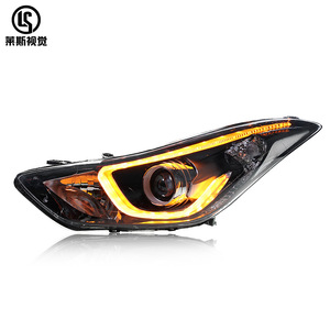 Lentille de direction diurne LED haut de gamme pour 12-16 pour Hyundai Lanthorn phare assemblage Modification modèle TT - Product Image 4