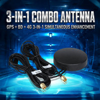 Antenne verticale GPS/BD/4G/LTE pour armoire, amplificateur de signal de positionnement extérieur longue portée, câble de 3 mètres, récepteur de navigation