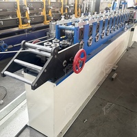 Machine de profilage de rails DIN en acier doux haute performance, populaire au Portugal