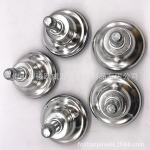 Rueda fija electrochapada Junyuewei de 52 mm de diámetro, rígida y antideslizante para silla de oficina - Product Image 5