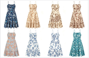 Vestidos de Verano para Adultos con Abertura Frontal y Estilo Cruzado, Surtido Aleatorio, Envío Directo - Product Image 4