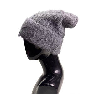 Bonnet épais en tricot avec protection auditive, personnalisable avec logo brodé, en acrylique, <span class=keywords><strong>pour</strong></span> femmes et hommes, vente en gros - Product Image 3
