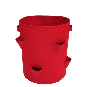 Sac de plantation <span class=keywords><strong>en</strong></span> feutre poreux personnalisé Sacs de culture de fraises de jardin <span class=keywords><strong>en</strong></span> feutre avec poignées - Product Image 2