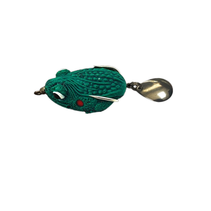 Haute qualité 10 pièces/sac 3.5cm 5g Topwater flottant bionique nager <span class=keywords><strong>Latex</strong></span> grenouille appât souple avec cuillère Spinner pour brochet poisson-chat - Product Image 1