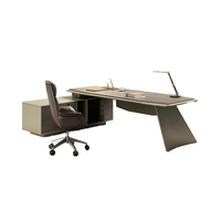 Nouveau design Fabriqué en Chine Mobilier de bureau exclusif Bureau du PDG Bureau d'ordinateur de haute qualité