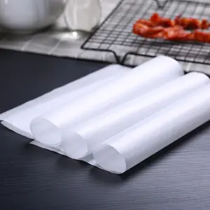 Food Grade Greaseproof Papers Oil Proof Wrapping Wax Paper for BBQ Sandwich Hamburgers