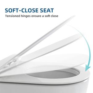 <span class=keywords><strong>WC</strong></span> Sospeso Senza Brida Kidoir Multicolore in Ceramica Monoblocco di Piccole <span class=keywords><strong>Dimensioni</strong></span> con Scarico a Parete - Product Image 4