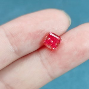 Intense Red Lab Grown Creado Diamante CVD HPHT GIA IGI Certificado Cojín suelto Corte Laboratorio Diamante Joyería personalizada 1ct - Product Image 5