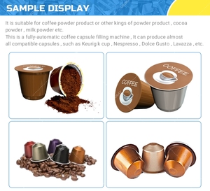 <span class=keywords><strong>Machine</strong></span> de remplissage et de scellage de capsules de café <span class=keywords><strong>Nespresso</strong></span> rotative automatique à grande vitesse - Product Image 2
