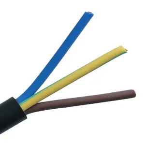 Low voltage China factory NYY NYM 3x1.5mm2 pvc insulation copper conductor cable wire