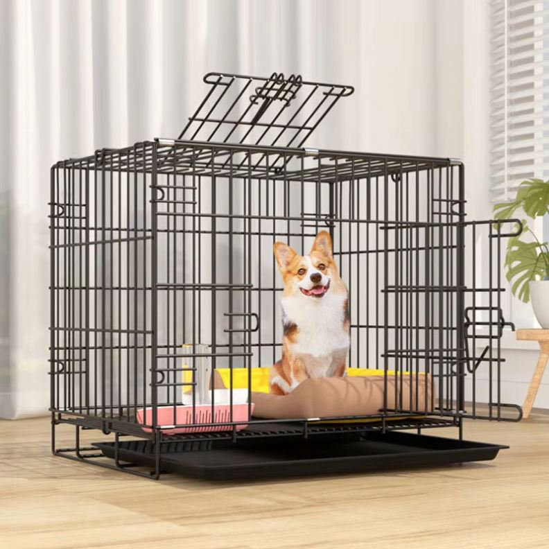 Wholesale Foldable Stainless Steel Dog Cages in Multiple Sizes