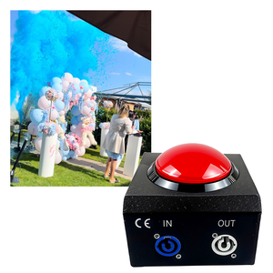 Controlador Eléctrico Rojo SFX con Botón <span class=keywords><strong>para</strong></span> Cañón de Confeti, Jet de CO2, DJ, Bodas, San Valentín, Año Nuevo, Fiesta (Stock <span class=keywords><strong>Local</strong></span> en EE. UU.) - Product Image 4